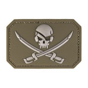 Шеврон MIL-TEC &laquo;Skull with Swords&raquo; PVC 16832201 Viktailor