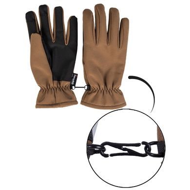 Перчатки зимние MIL-TEC SoftShell Thinsulate 12521319-905 Viktailor