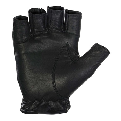 Перчатки кожаные беспалые с песком MIL-TEC Defender Черные 12516002-902 Viktailor