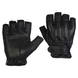 Перчатки кожаные беспалые с песком MIL-TEC Defender Черные 12516002-902 фото 1 Viktailor