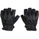 Перчатки кожаные беспалые с песком MIL-TEC Defender Черные 12516002-902 фото 7 Viktailor