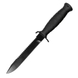Армейский штурмовой нож MFH AT Field Knife Black 44082A фото 1 Viktailor