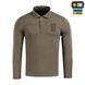Тактическое поло с длинным рукавом M-Tac 65/35, Dark olive, S