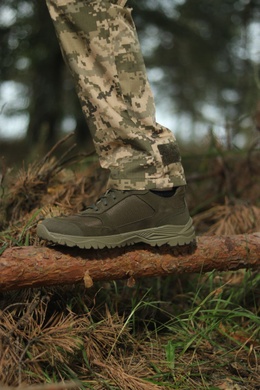 Демісезонні кросівки тактичні Vik-tailor Patriot зі вставками кордури Olive, 40 (265 мм)